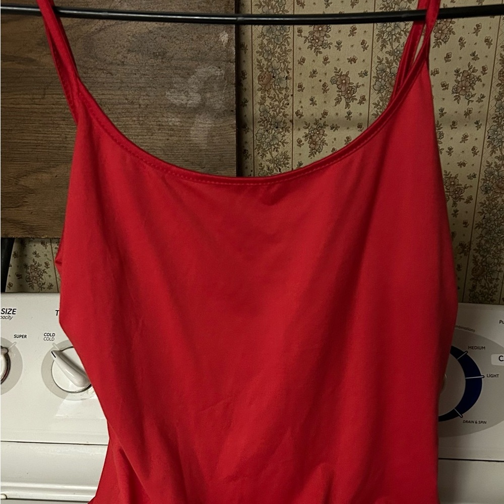SHEIN Red tank top